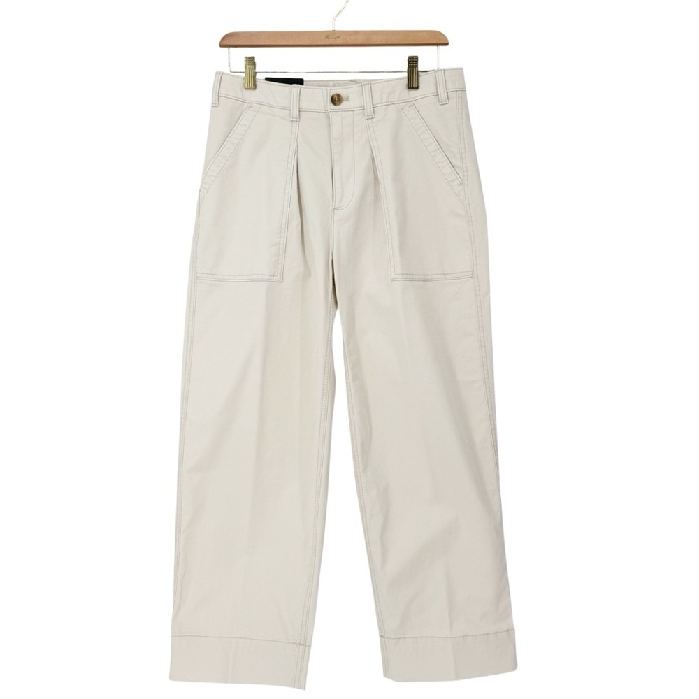 BANANA REPUBLIC FACTORY Authentic Chino Barrel Pant 6 - Picture 2 of 7